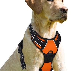 BARKBAY Dog Harness No-Pull Pet Harness Adjustable Outdoor Pet Vest Front Clip H